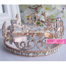 AB Rhinestone-Legierungsbrautart und weiseschmucksache-Kronen und -Tiaras